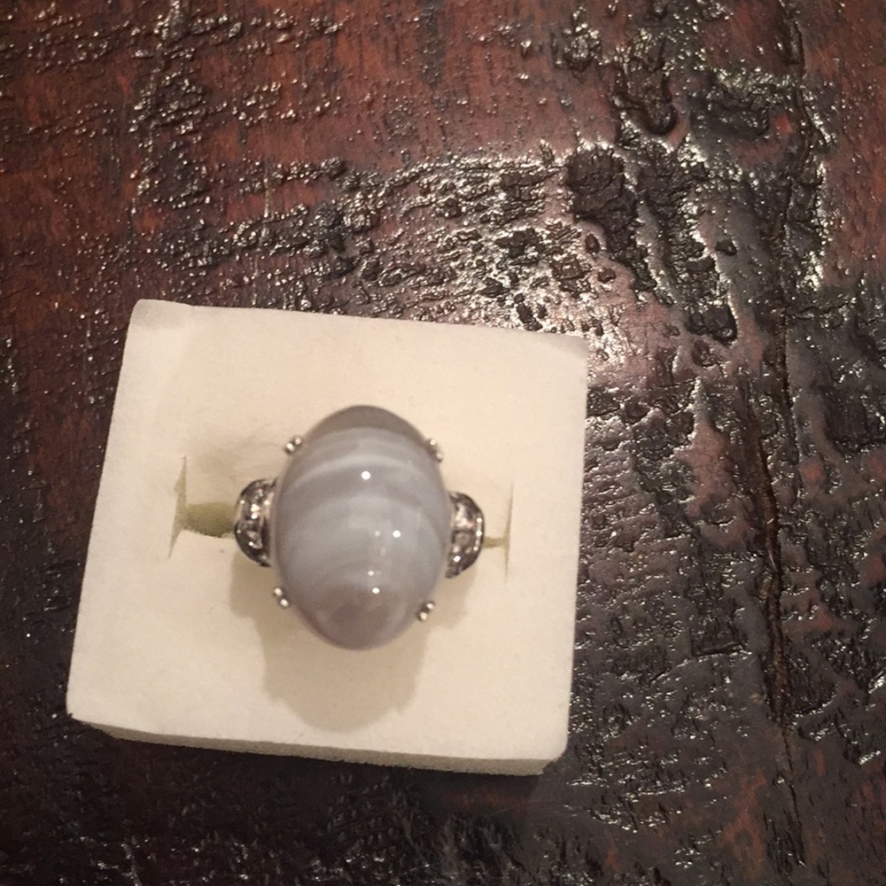 Banded Agate Ring